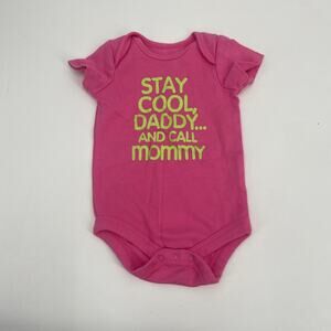 Stay Cool Daddy and Call Mommy Onesie 6-9 months